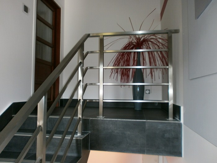 Balustrady na schody metalowe